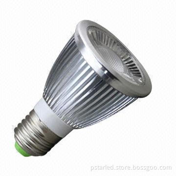 E27 LED Spotlight with Cree and Sharp COB LED, R9 and R10